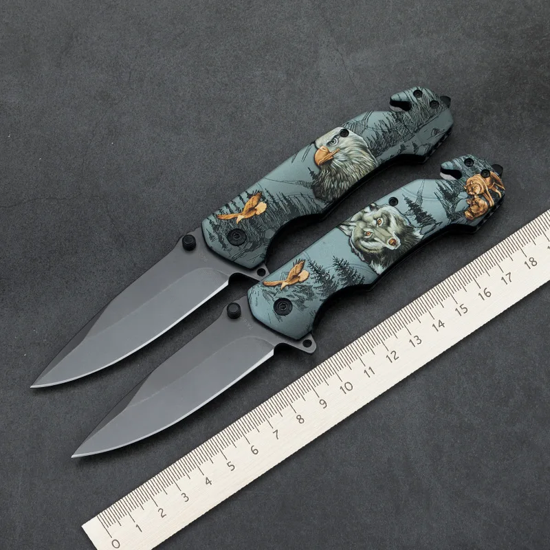 

Outdoor Mini Swiss Folding Knife Multi-Functional Anti-Height Hardness Survival Knife Camping Portable Sharp Fruit Knife