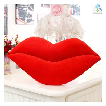 Soft Plush Lip Shaped Throw Pillow Cushion for Girlfriend Lover 3