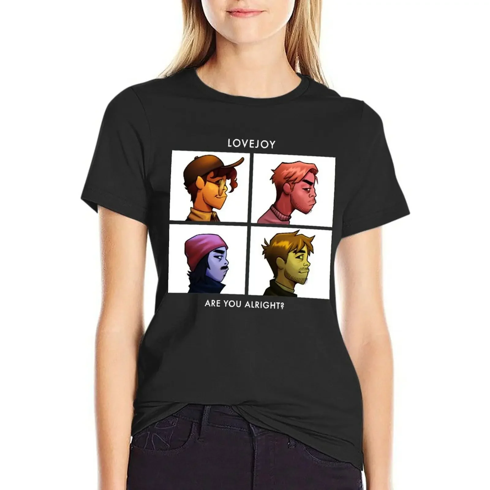 

lovejoy band tshirt - lovejoy band hoodies - lovejoy band sticker Classic T-Shirt anime clothes Womens clothing
