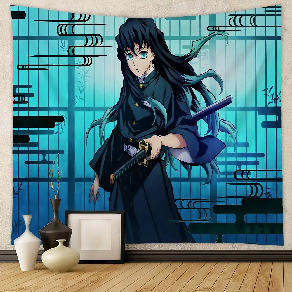 Muichiro Tokito Anime Tapestry - Sci-Fi Art