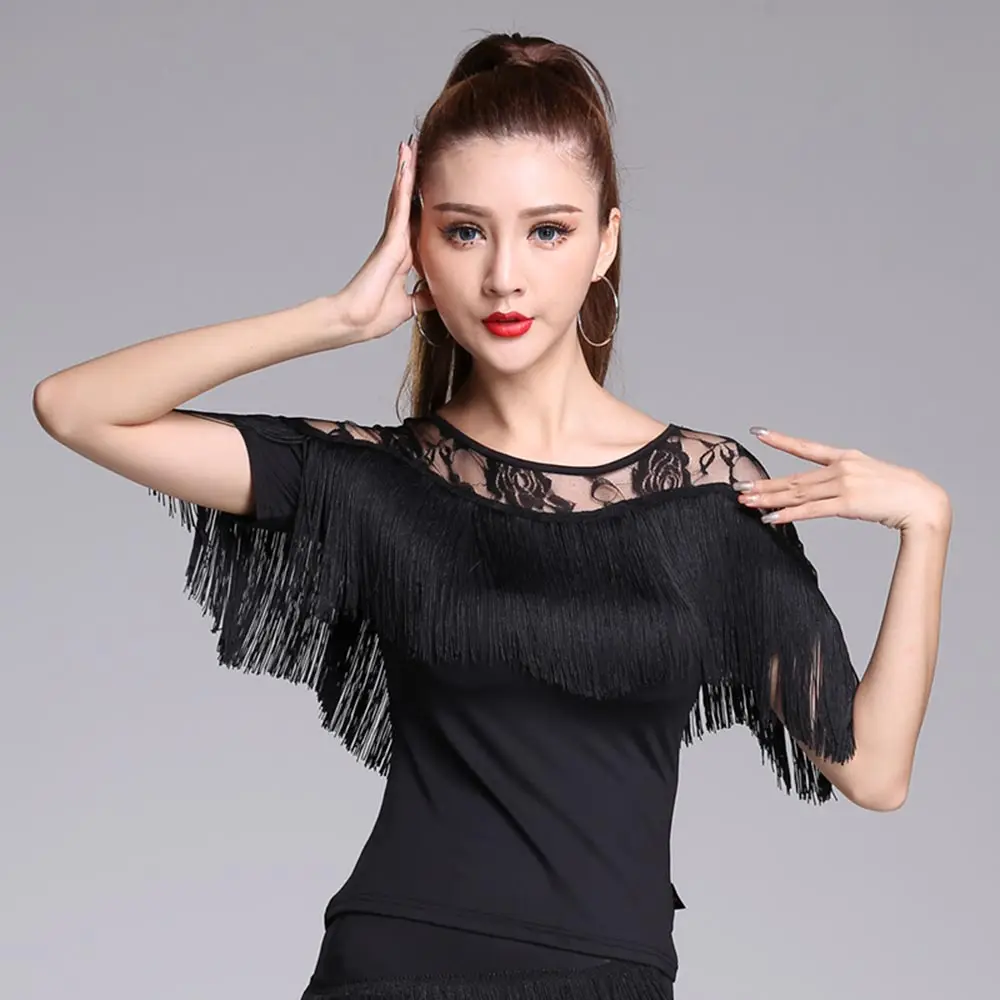 New 10 Meters 50cm Long Lace Fringe Trim Tassel Black Fringe Trimming For  Diy Latin Dress Stage Clothes Accessories Lace Ribbon - Lace - AliExpress