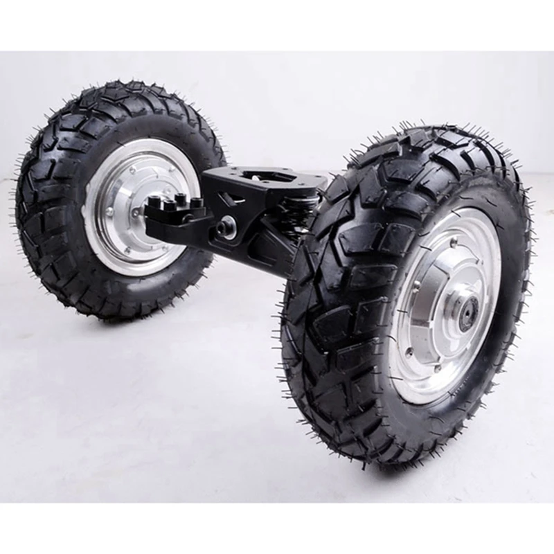 2X Skateboard Truck For Single Shaft Hub Motor Wheel Mountain Board Spring Truck Compatible With Hoverboard Motor Wheel