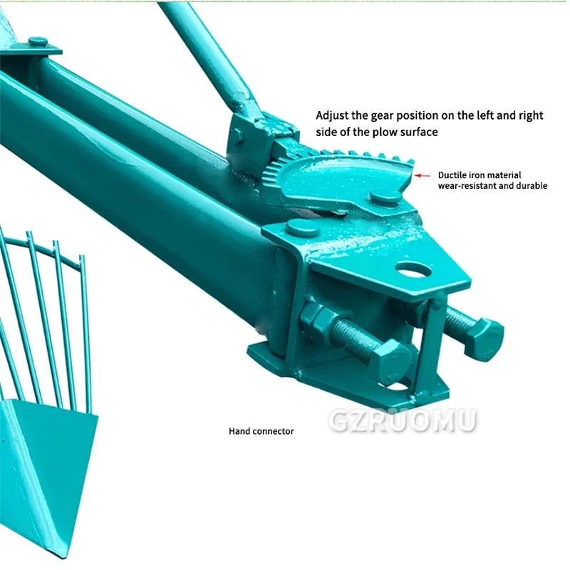 Micro Tiller Walking Tractor Sweet Potato Harvest Plow Potato Harvest Plow Agricultural Trenching Machine Plowing Accessories 3