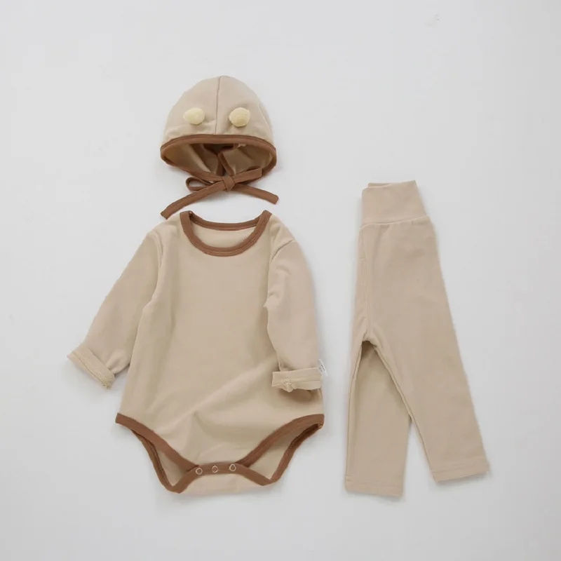 Newborn Sailor Romper Girls Boy Costume Anchor 3Pcs Newborn Baby Boy Girl Clothes Set Long Sleeve Baby Bodysuit+Pant +hat Infant baby clothes cotton thermal underwear Bodysuit Baby Bodysuits expensive