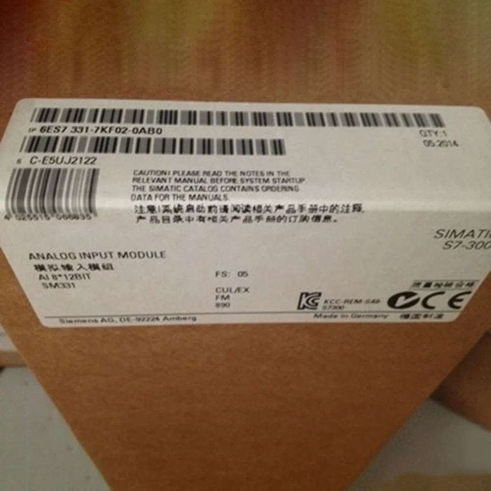 Per Siemens S7-300 Modulo 6Es7331-7Kf02-0Ab0 In Scatola