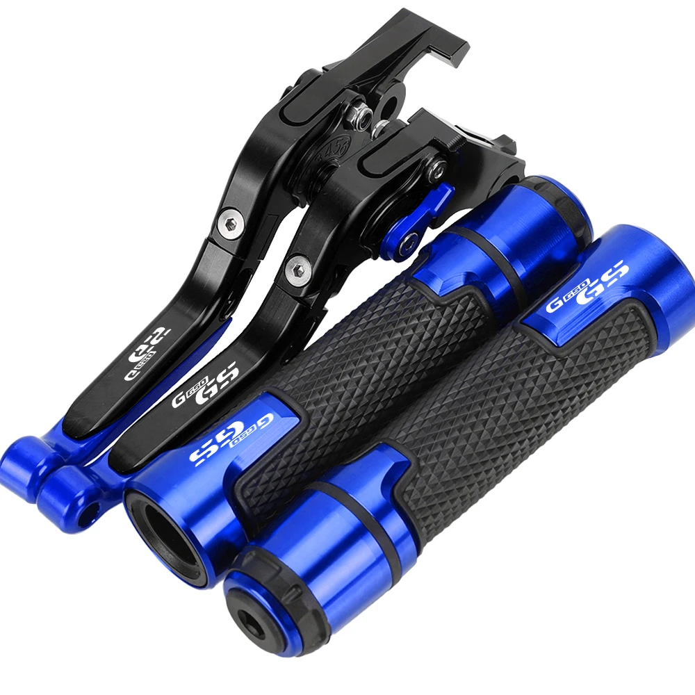

G 650GS Motorcycle Adjustable Brake Clutch Lever Handle bar Grips Ends For BMW G650GS G650 GS 2008-2016 2015 2014 2013 2012 2011