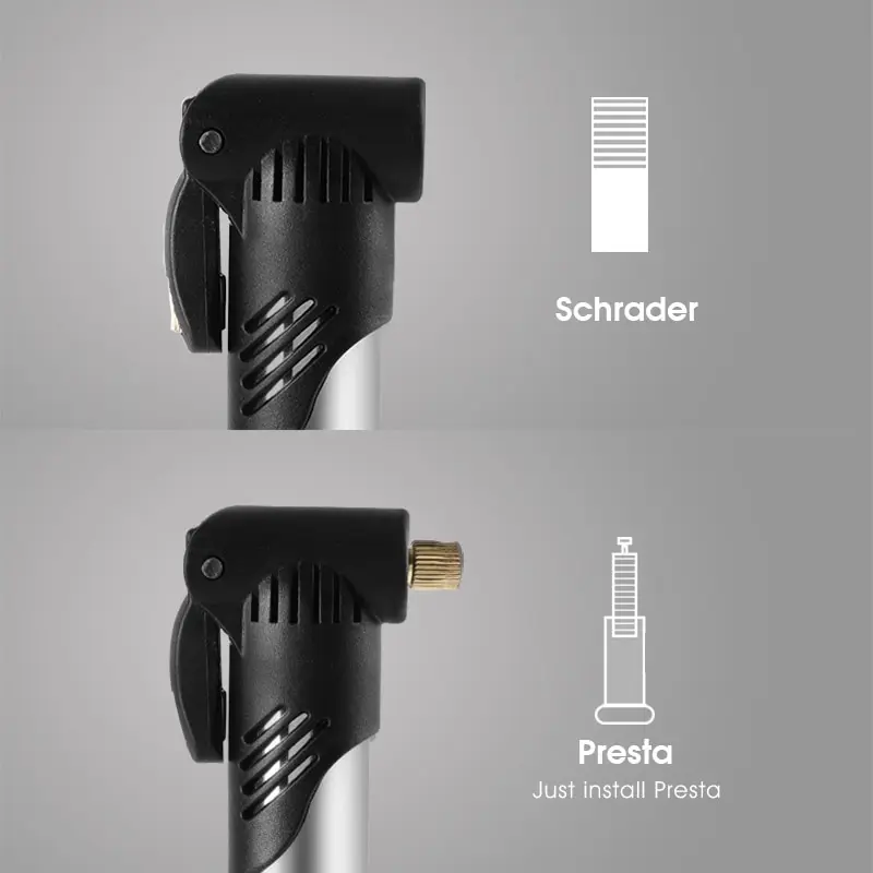 Bicycle Pump Portable Mini Bicycle Pump Cycling Hand Air Pump Ball Tire Inflator Schrader Presta Valve MTB Road Bike Accessories