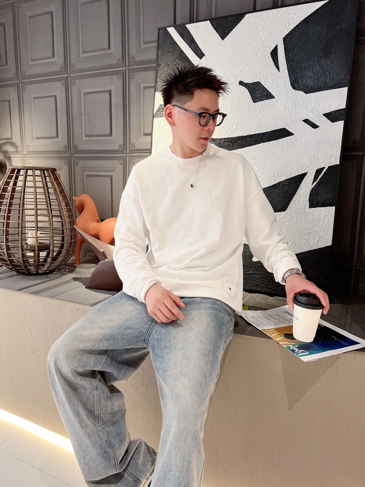 Рисунок 2 - Толстовка Y3 Yamamoto с надписью Yohji