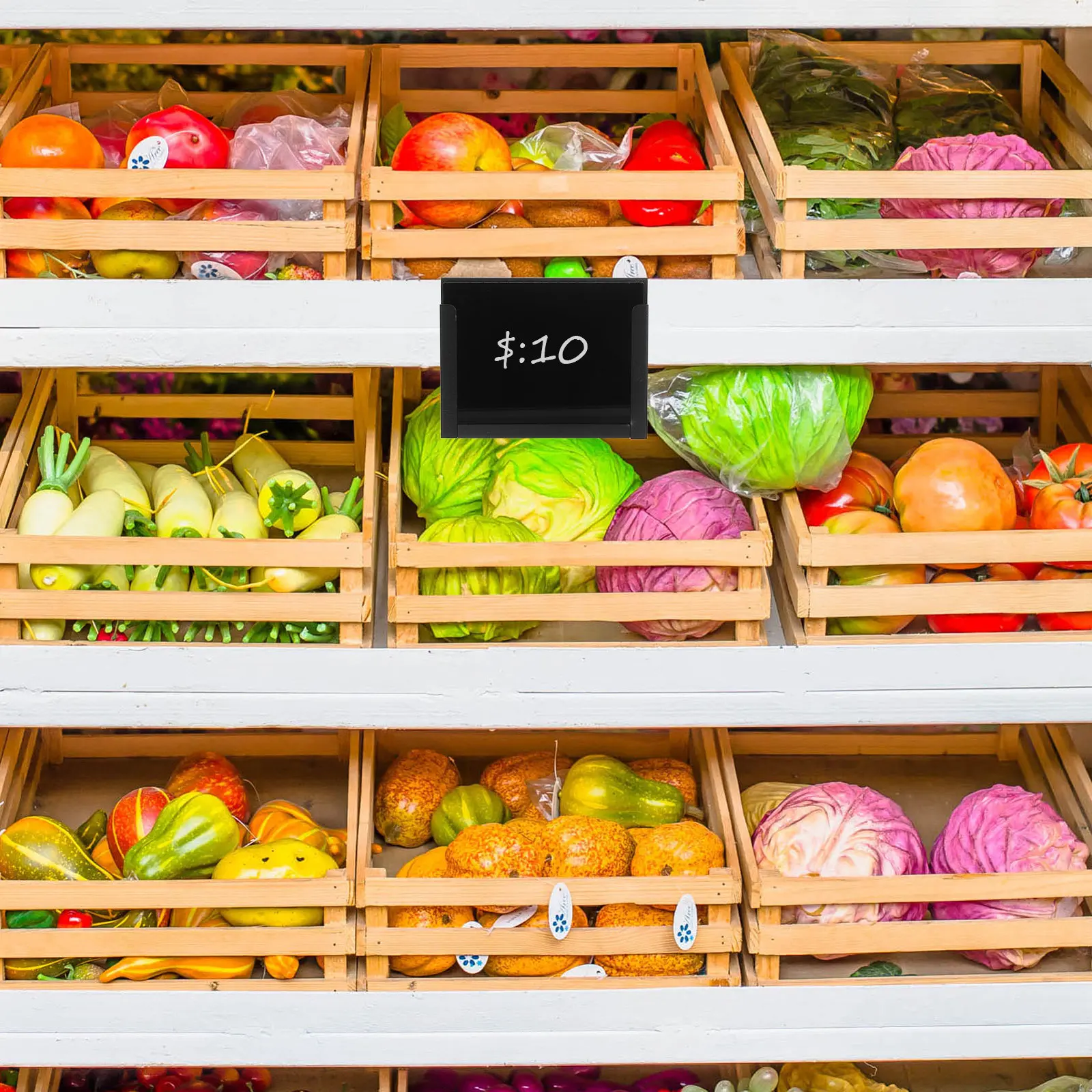 미니 플라스틱 가격표시 태그 재사용 가능한 분필칠판 표지판 소형 소매점 가격표시 태그 지울 수 있는 가격표시판 슈퍼마켓용