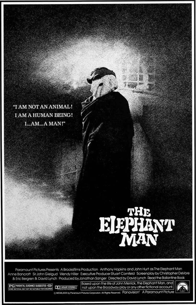 

The Elephant Man Movie Art Film Print Silk Poster Home Wall Decor