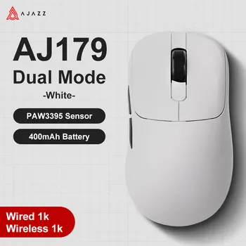 Ajazz AJ179 Apex PAW3950 Wireless Gaming Mouse with RGB Charging Dock, Computer Macro Mouse Gamer,Lightweight Ergonomic PC Mice 12