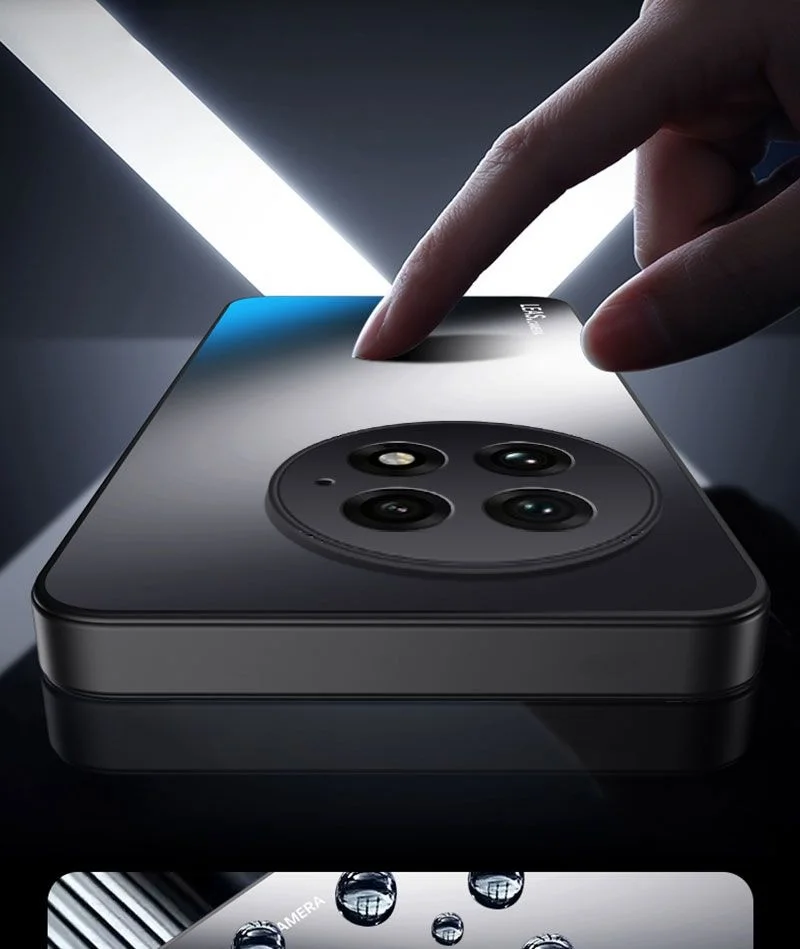 Premium Hard Matte Magnetic Protective Back Cover with Ring Stand