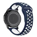 Midnight blue white
