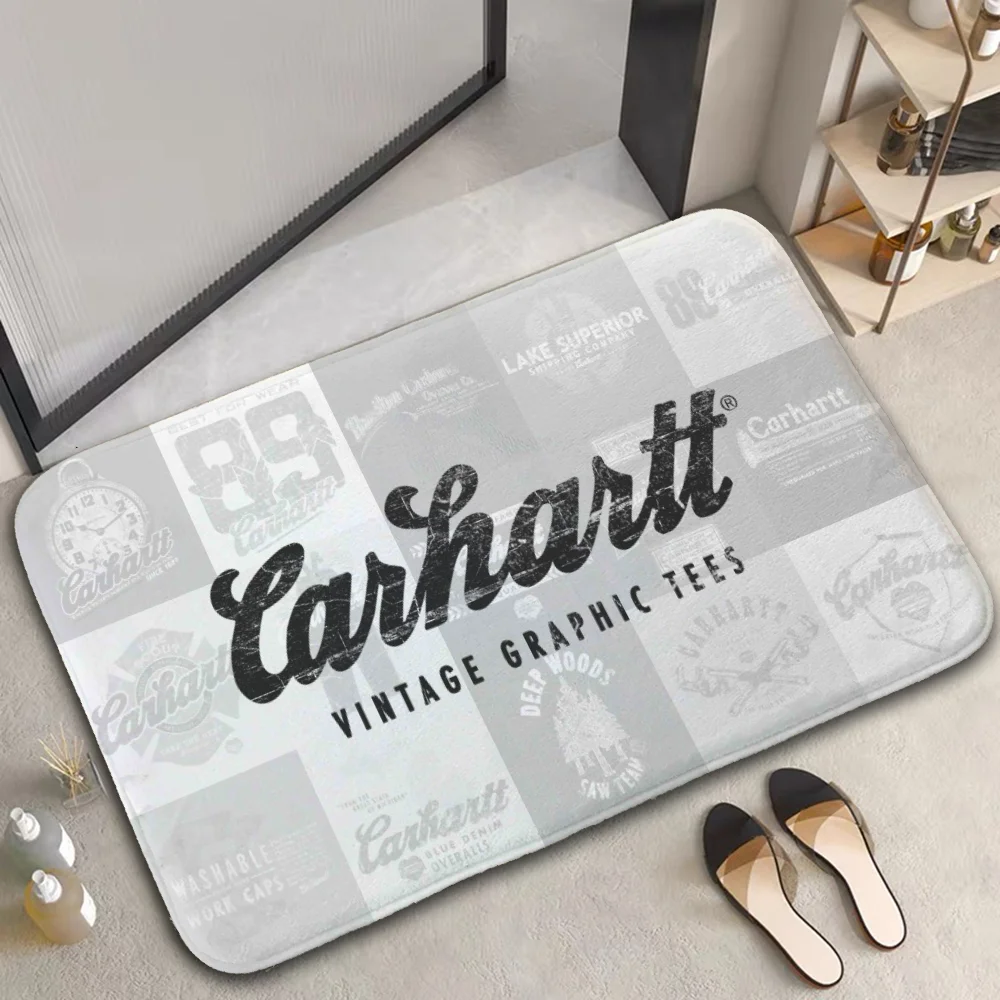 C-Carhartts 홈 맞춤형 발 매트, 주방 러그, 집 입구 매트, 미적 방 장식, 침실 카펫  Best5