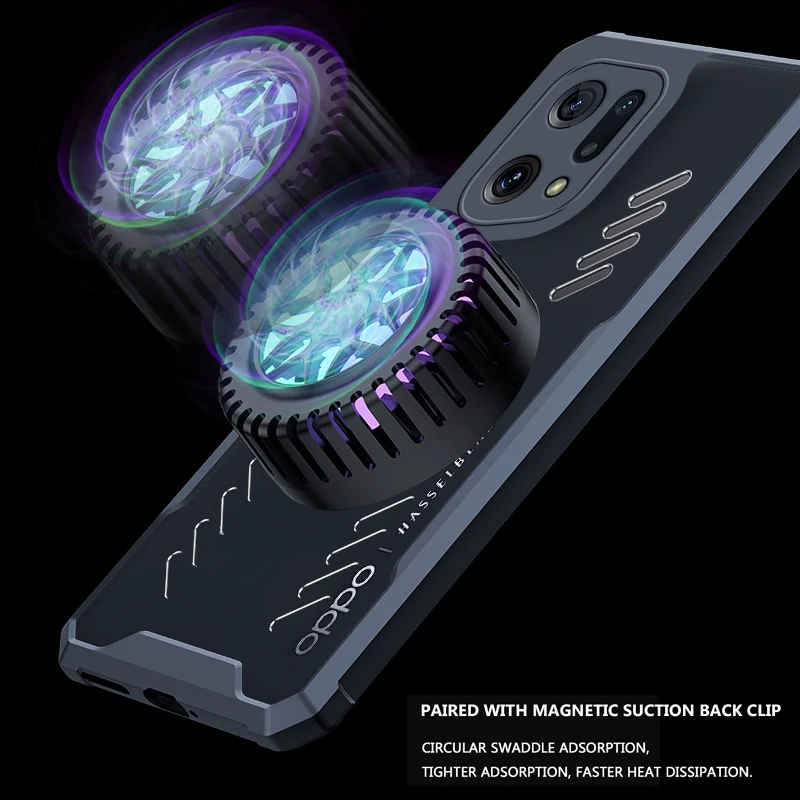 Enhanced Heat Dissipation Transparent Phone Case - Full Cover, Anti-Drop, Wireless Charging Compatible
