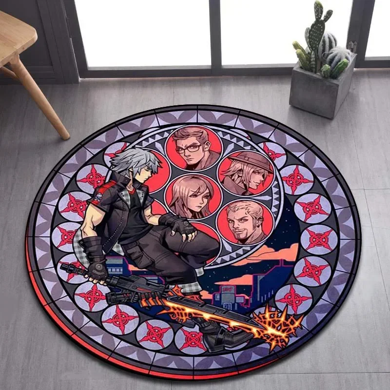 KINGDOM HEARTS ラウンドラグ&時計 KINGDOM HEARTSラウンドラグ&時計