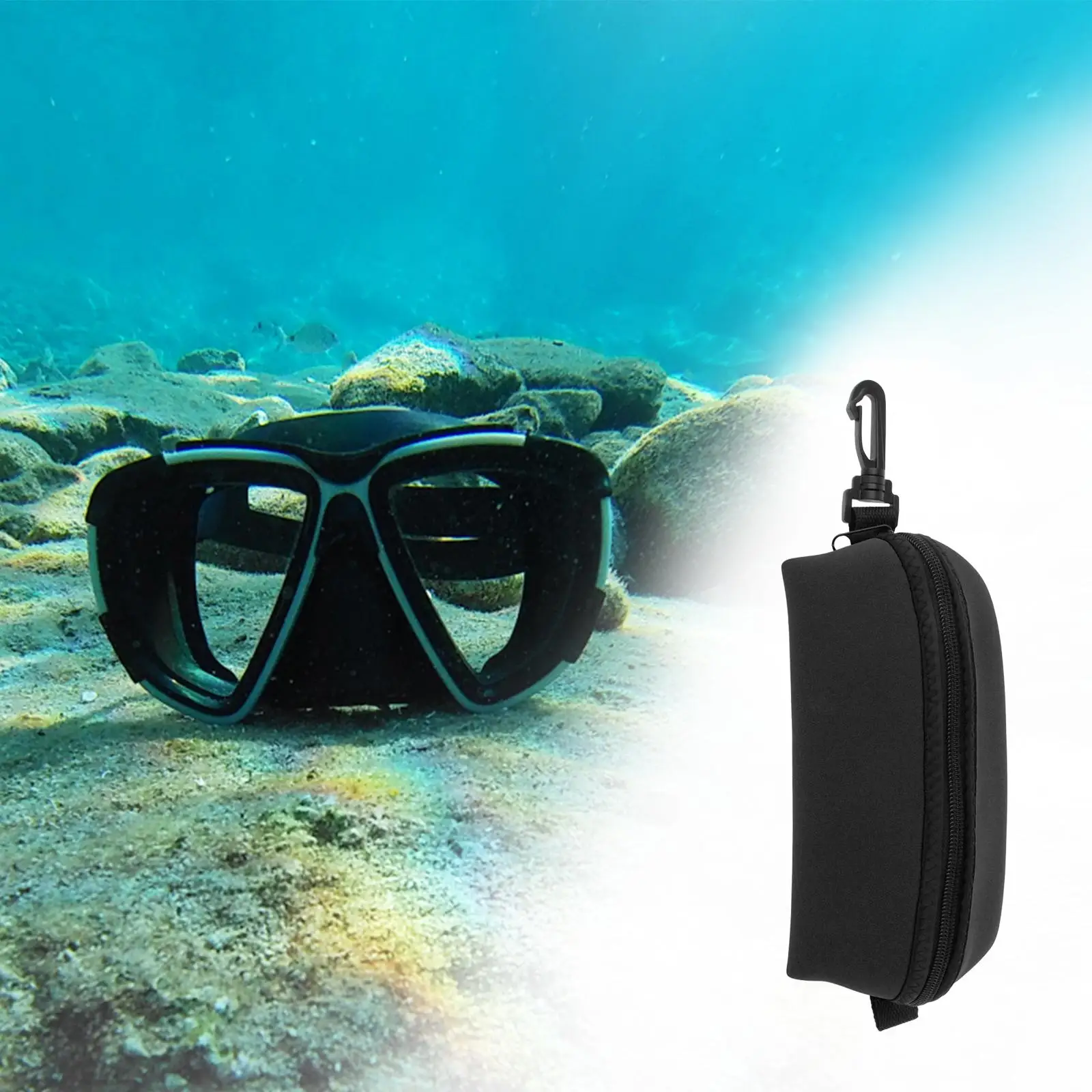 Diving Mask Case Snorkel Equipment Container Swimming Scuba Glasses Case Diving Glasses Bag For Goggles
