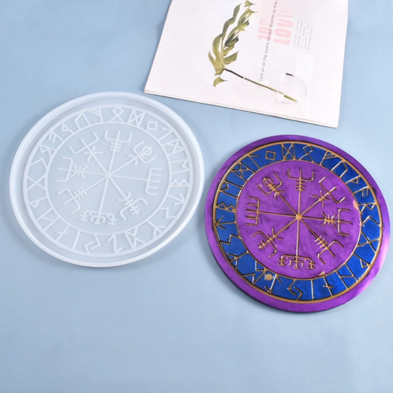 

Crystal Epoxy Resin Tarot Astrology Silicone Mould Crafts Decoration Making Tool