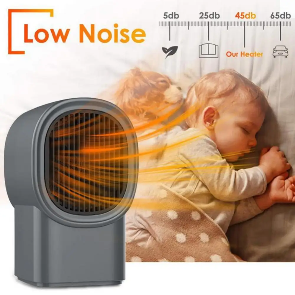 Elektriline kütteseade Mini kaasaskantav lauaarvuti ventilaatorkütteseade PTC keraamiline kütteseade soe õhupuhur kodukontori soojendusmasin kodutarbed_voghion.com