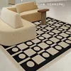 Classic French Living Room Decoration Retro Carpet Home Plush Non-slip Mat Fluffy Soft Lounge Rug Bedroom Decor Geometric Rugs 1