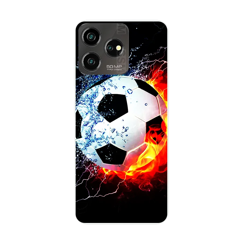 Football Soft Silicone Phone Case - Durable Back Cover and Stylish Protective Etui s