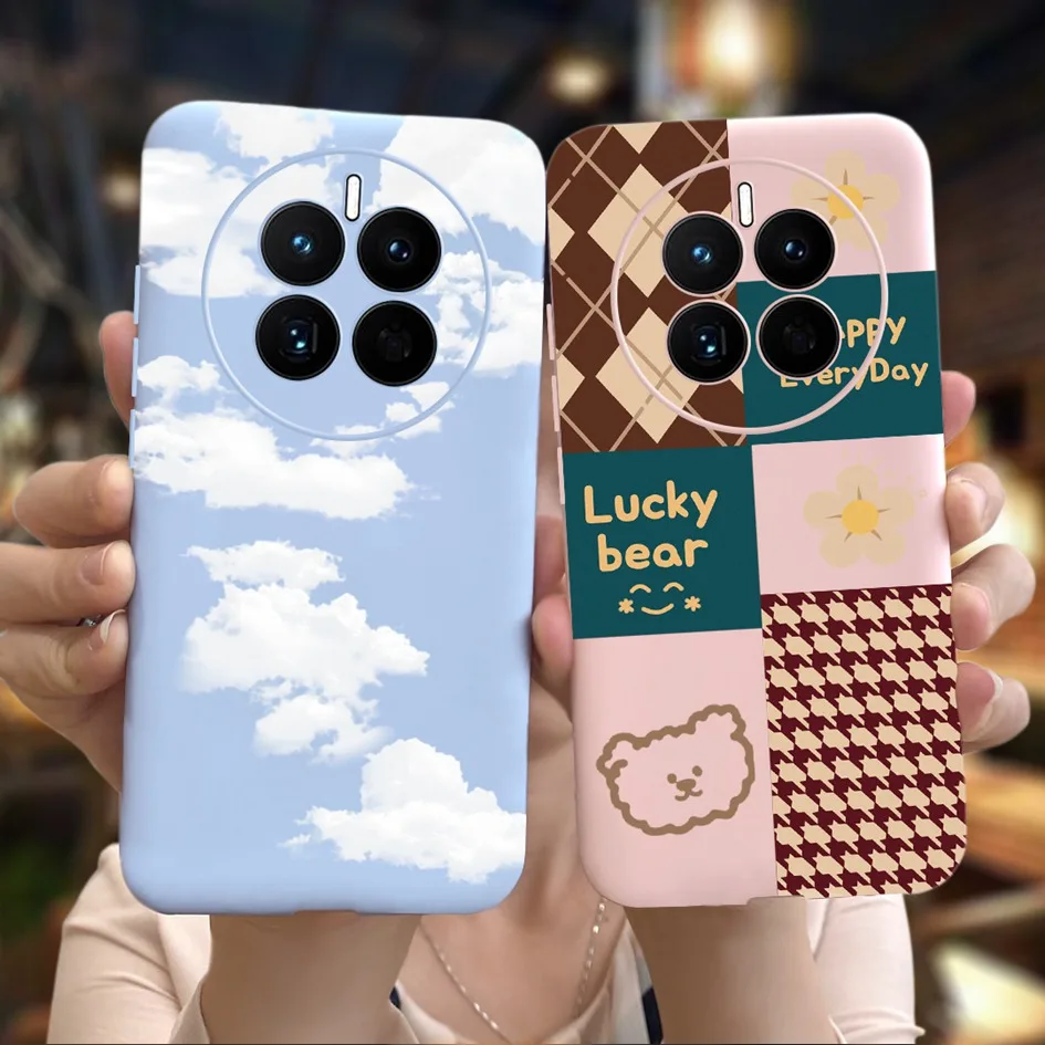 Cute Cartoon Cat Painted Soft TPU Protective Cover