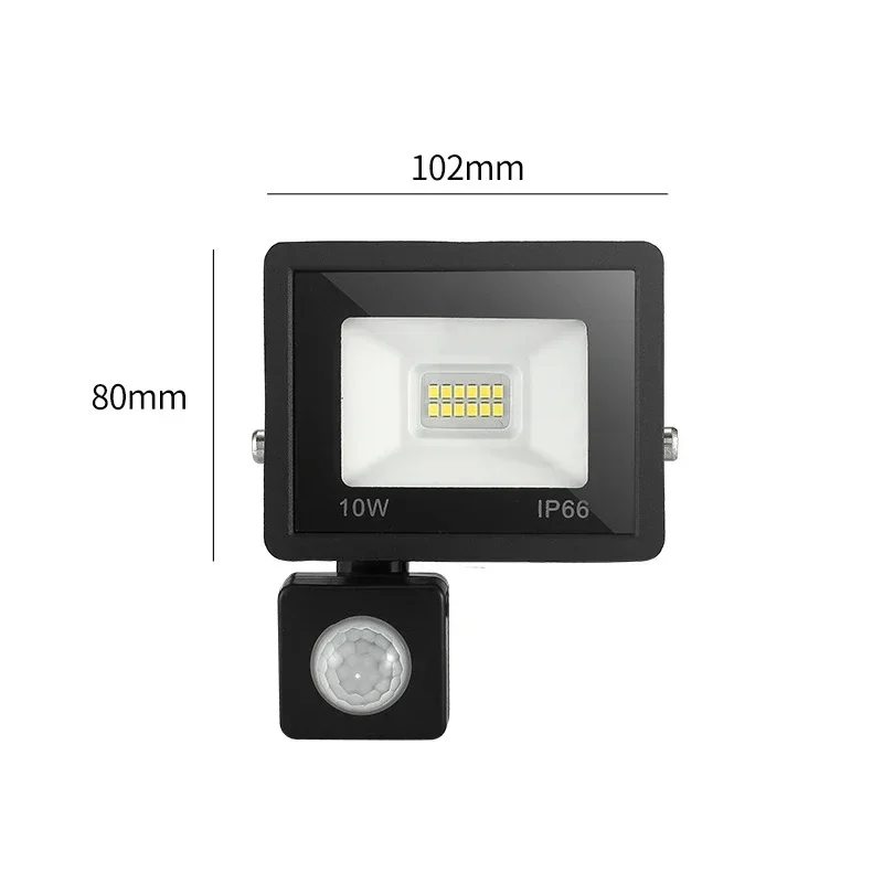 10W-150W PIR Motion Sensor Led Floodlights Ip66 Waterproof Led 220v Hanging Outdoor Wall Lamp Floodlight Outdoor Light led motion sensor light,led flood light