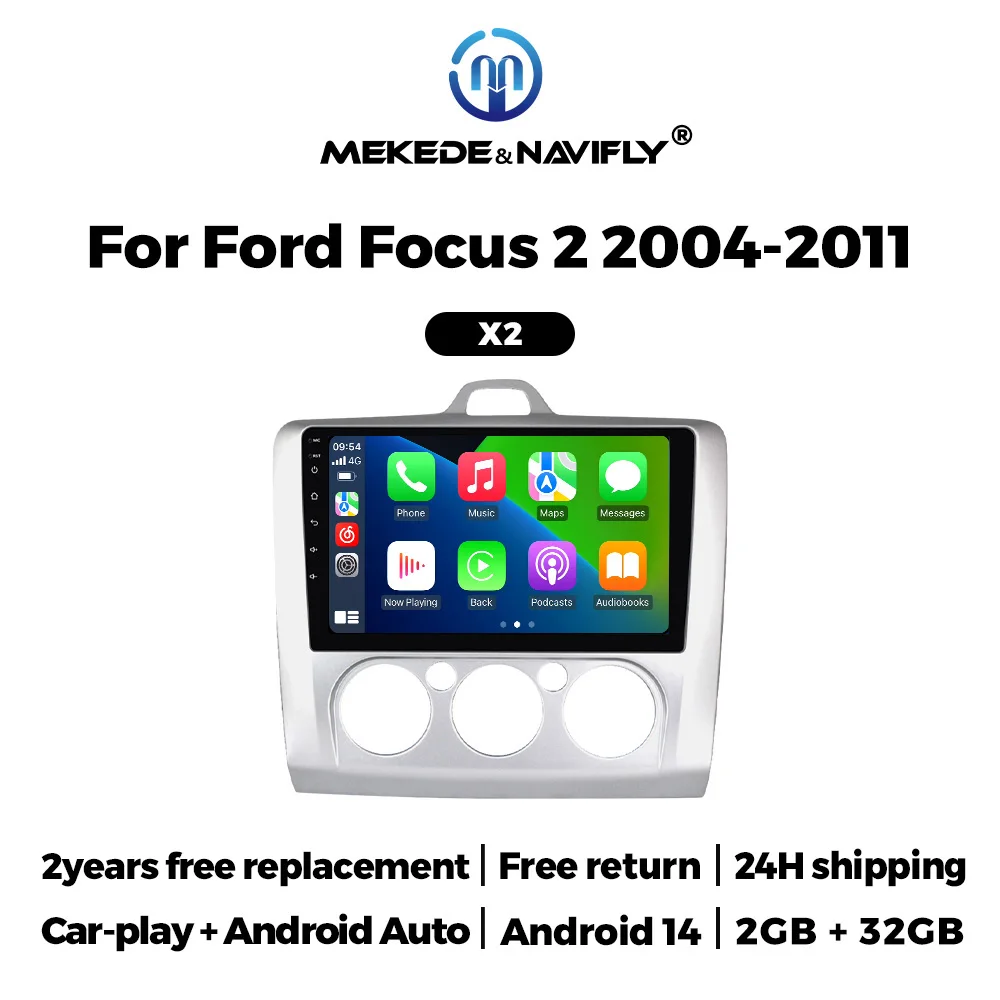 Podofo Android Autoradio Für Ford Focus C-max
