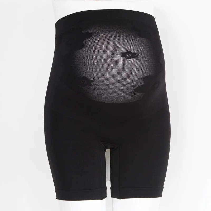 Maternity High Waist Leggings Shapewear Under Dress Support Panty Pregnancy Thigh Shaper  Short  Pregnancy leggings 5