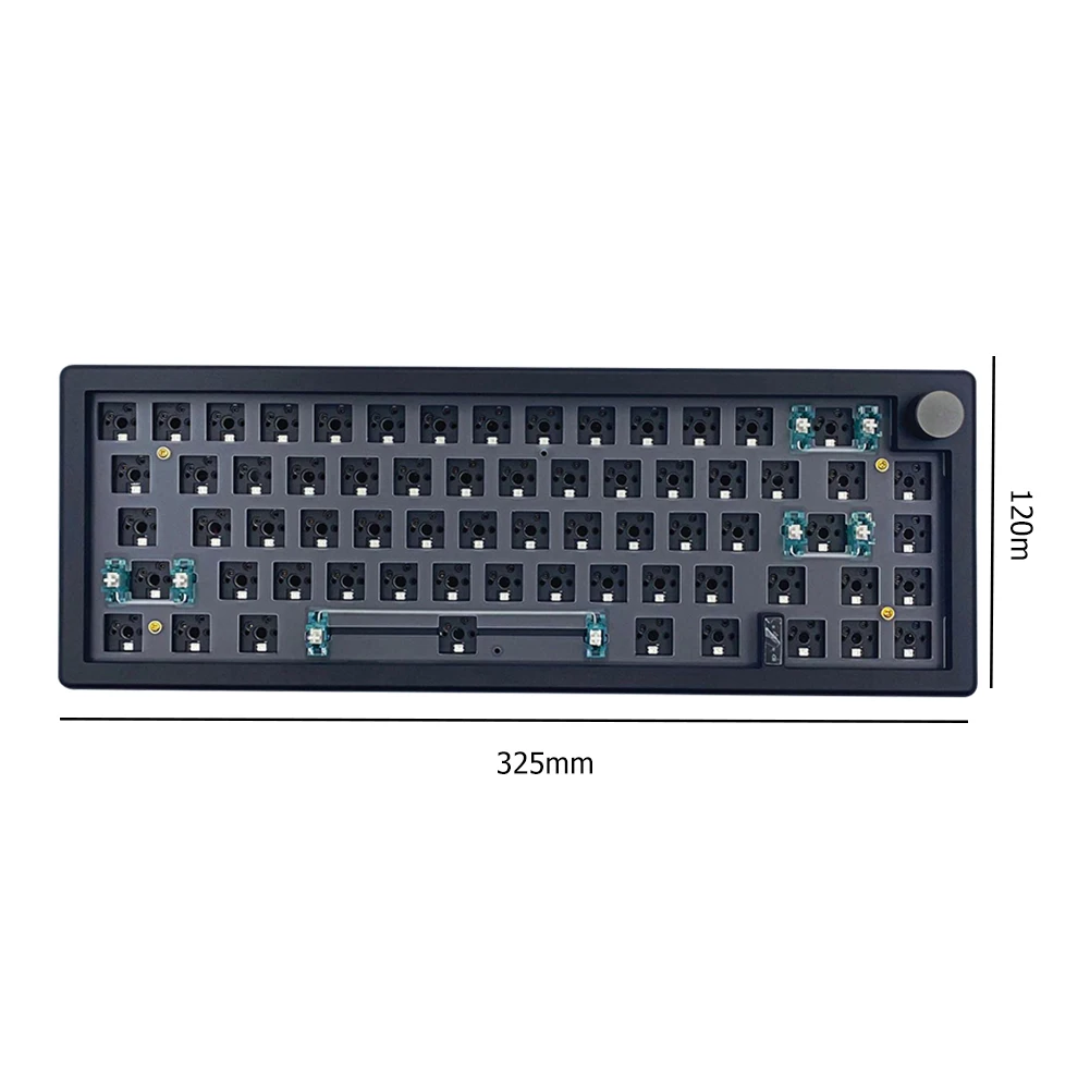 Gmk67 teclado mecânico personalizado quente-swappable sem fio