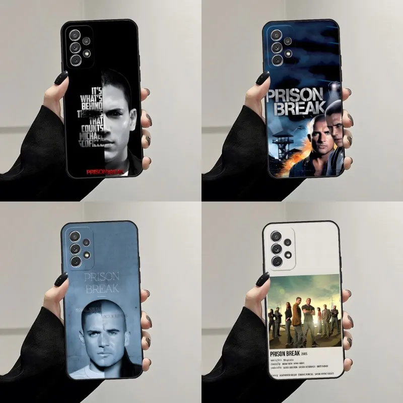 Custodia Per Telefono Prison Break Per Samsung S23 S21 S20 Fe S30 S22 Pro Ultra S10 S7 E S9 S8 Plus Edge S6 Cover Morbida In Silicone