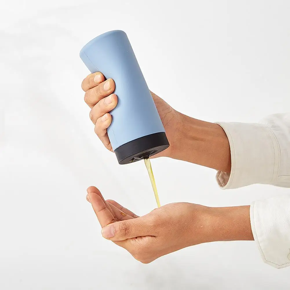 240ml Hand Soap Dispenser Dish Liquid Dispenser Lotion Shampoo Soft Manual Silicone Bottle Easy Squeeze For Kitchen Bathroom soap dispenser soap dispenser bottle refillable plastic bottles
