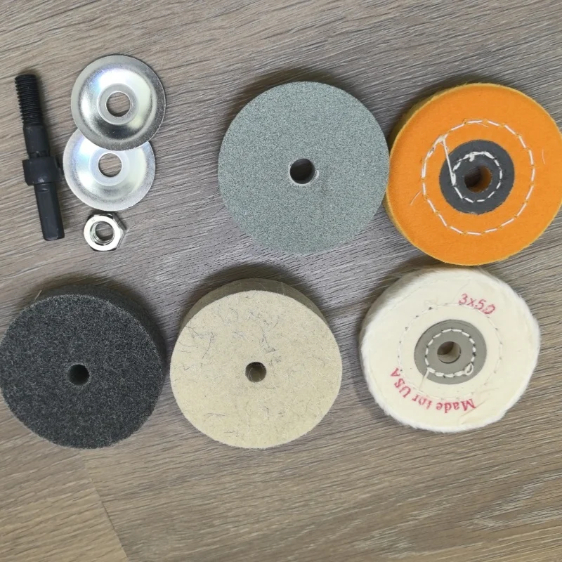 3-Inch Silicone Carbon Grinding and Polishing Wheel for Metal and Rust Removal