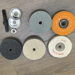 3 - Inch Silicone Carbon Grinding and Polishing Wheel for Metal and Rust Removal (5Pcs)
