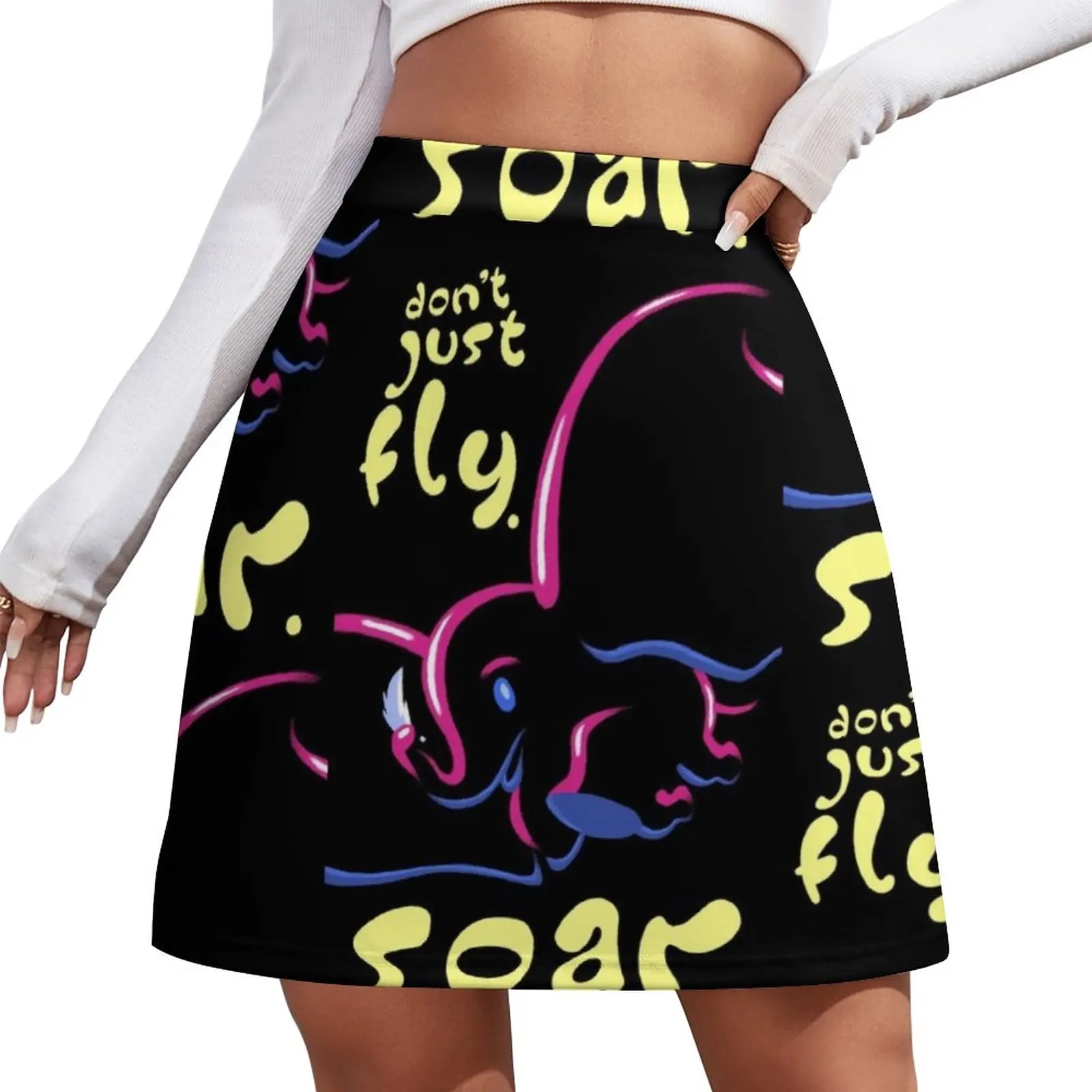 Don't Just Fly. Soar. Mini Skirt womans clothing midi skirt for women skirts for womens 2024