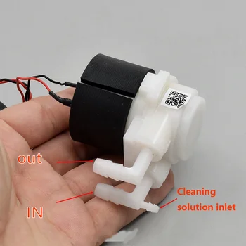 PEP-6(05)-A DC 12V-24V 20V Piccola mini pompa dosatrice peristaltica Micro pompa per liquido di aspirazione autoadescante per robot spazzante