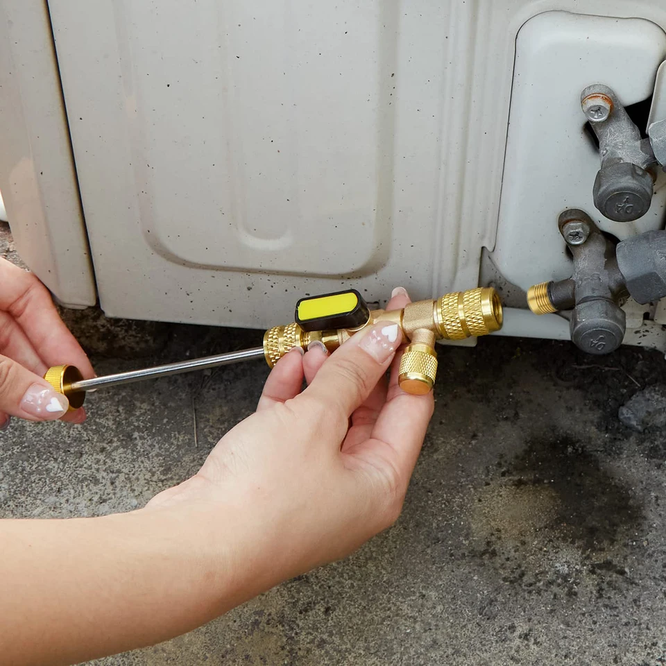 Kit Rimozione Nucleo Valvola Per Refrigeranti - Con 20 Ricambi E Adattatore - Foto 5