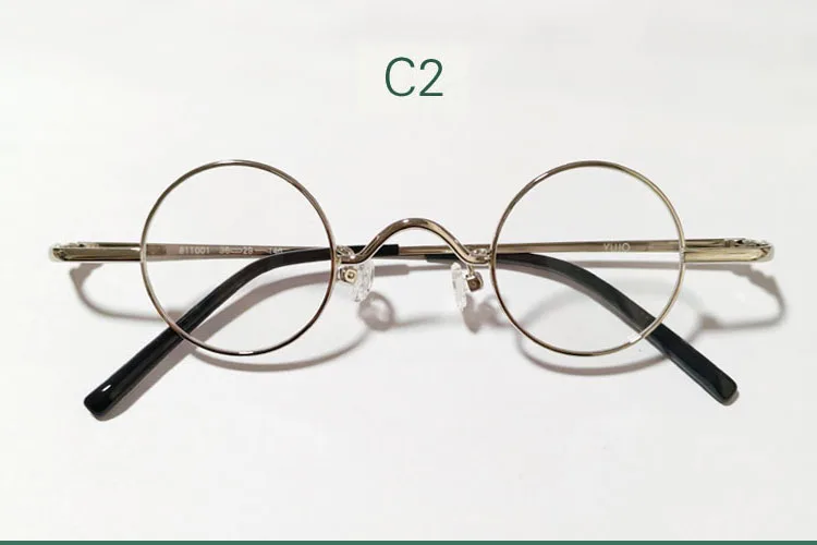 Yujo Women's Round Alloy Reading Glasses 7