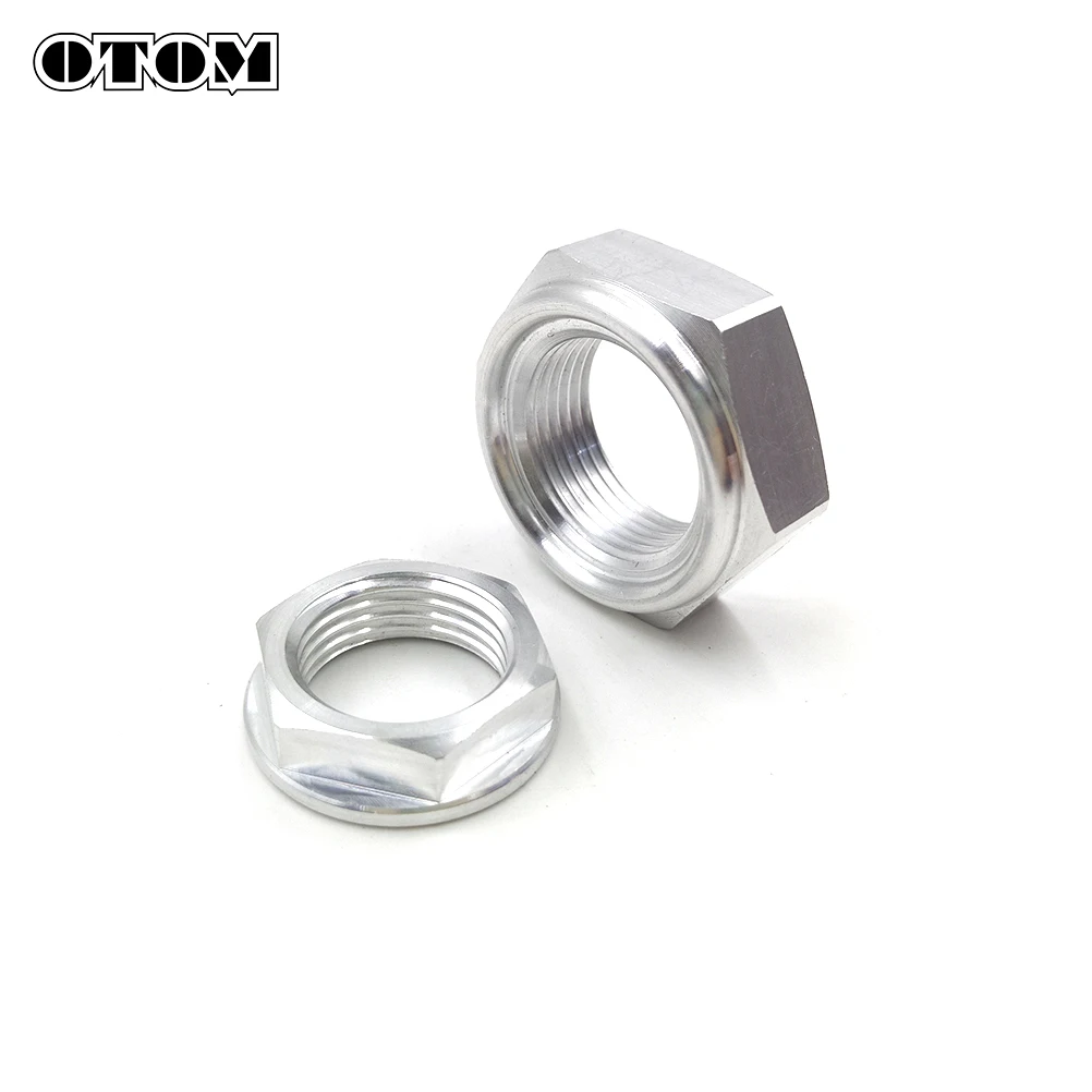 OTOM For KAWASAKI YAMAHA SUZUKI 250 450 125 400 WRF KXF RMZ Front Rear Wheel Axle Nut Screw CNC Aluminum Motorcycle Accessories