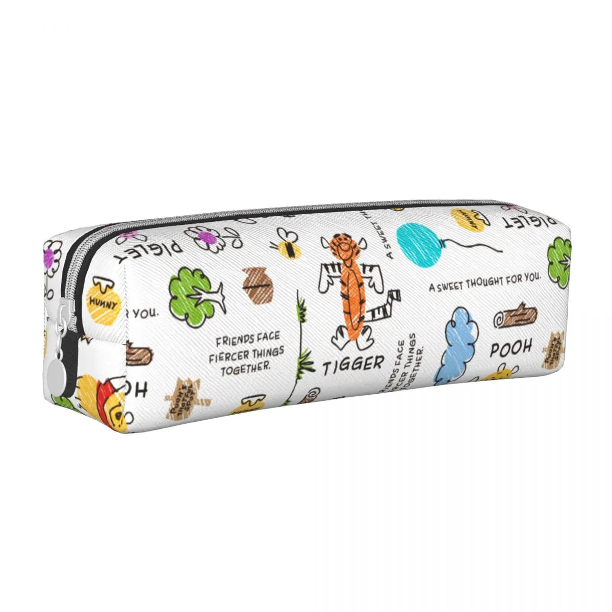 

Пенал с рисунком Винни-Пуха для детей и студентов