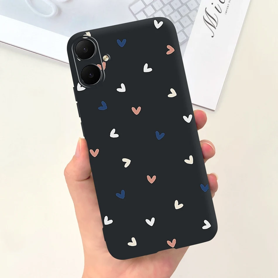 Cute Cartoon Candy Color Soft Silicone TPU Back Cover Phone Case
