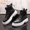 New Fashion Men boots  Hip Hop Motorcycle boots High tops Sneakers Casual Shoes ankle boots Zapatillas Hombre 5