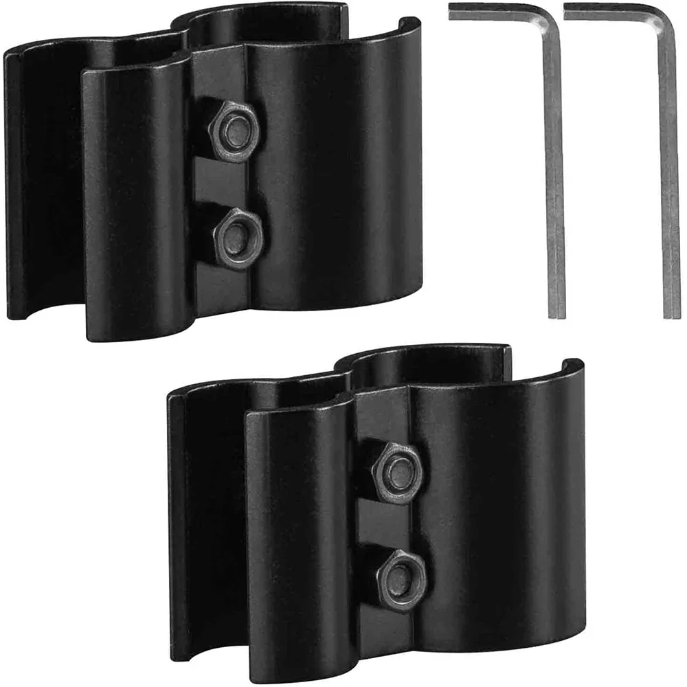 Shotgun Accessories Tube Clip Barrel Mlok Rail Mount Holder Mag Extension Flashlight Laser Torch Clip Clamp with Allen Key Ar15