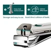 MR.GREEN Nail Clippers Stainless Steel Curved blade Clipper Fingernail Scissors Cutter Manicure tools trimmer with nail files 2