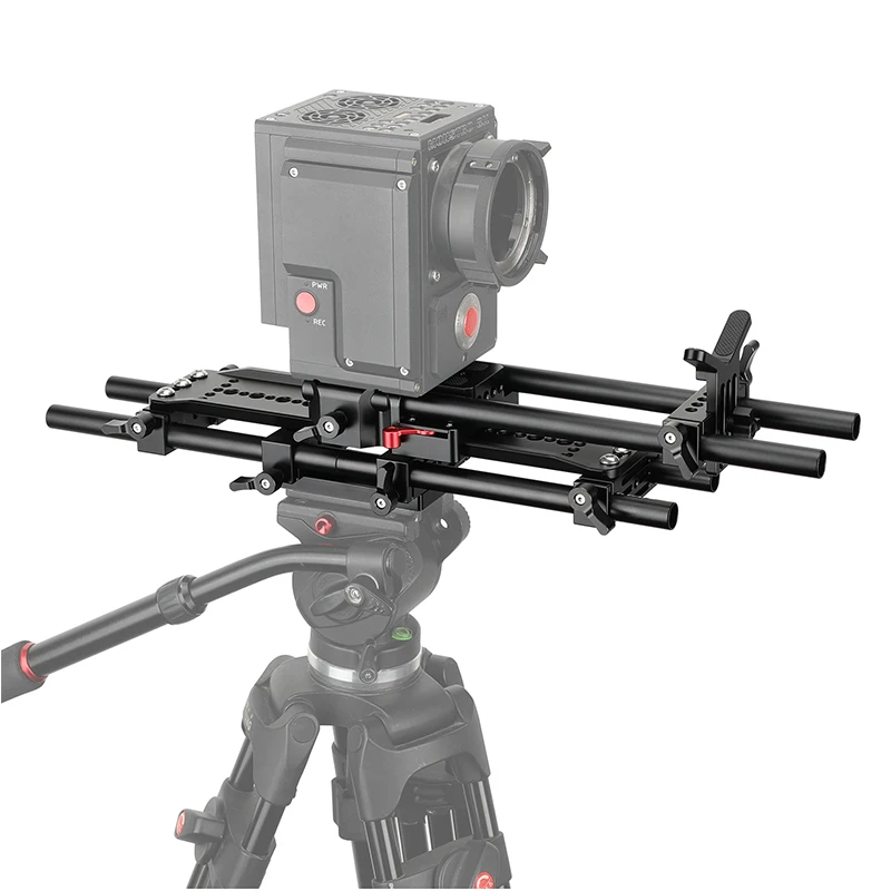 Shoulder Kit ARRI 12" Dovetail Bridge Plate With Quick Release Baseplate & 15mm