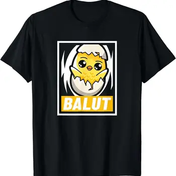 한정판 귀여운 발럿 필리핀 길거리 음식 티셔츠, 필리핀 아시안, 신상