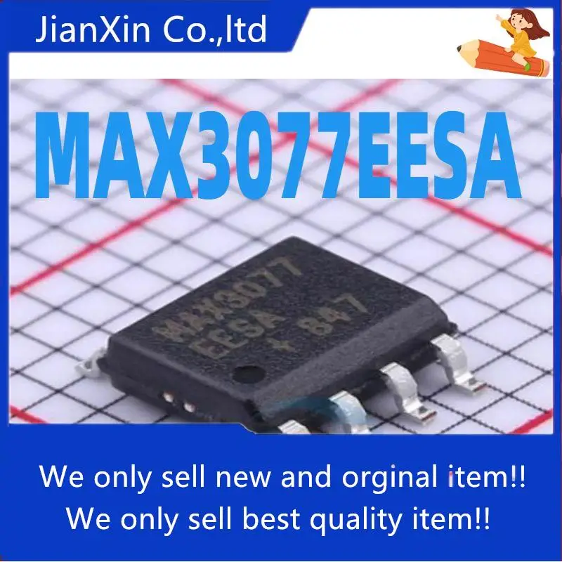 

10pcs 100% orginal new MAX3077EESA MAX3077EASA MAX3077 SMD SOP-8