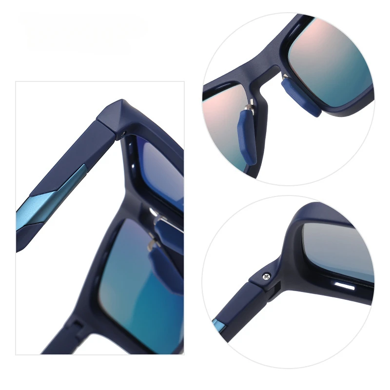 100-125-150 +175 +200 +225 Polarized Sunglasses Men Casual Optical  Prescription Sunglasses Sports Colorful Sun Glasses - AliExpress