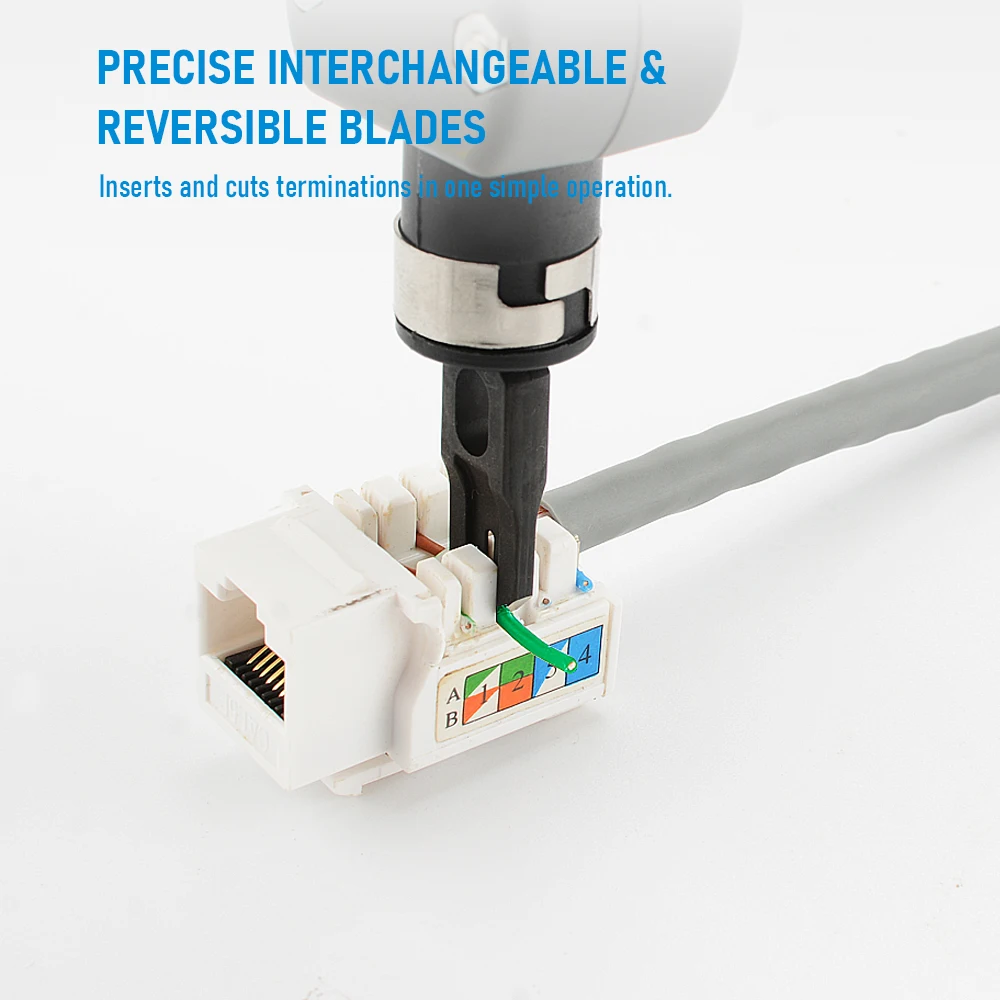 Punch Down Tool 110/88/66 Multifunction Krone Type IDC/Network Wire Cat5 & Telephone Insertion Impact Terminal Tools