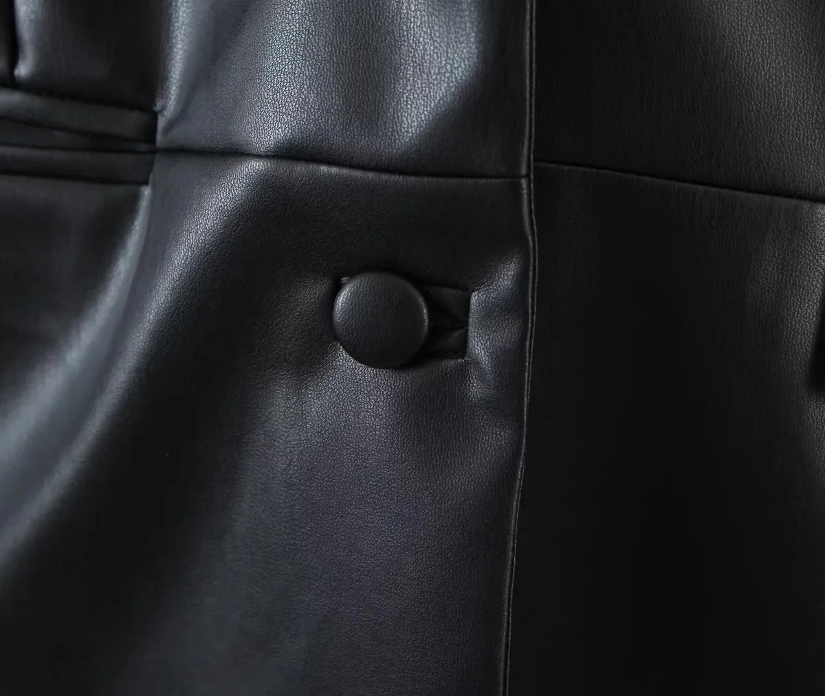 Maxdutti Fashion High Street Casual Jacket Women Ins Fashion Blogger Vintage Boyfriend Loose Leather Blazers